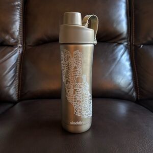 Aladdin Gray Cityscape Thermos Bottle